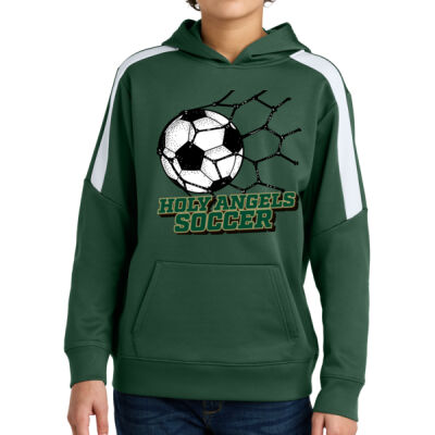 Holy Angels Soccer -  Sport-Tek® Youth Sport-Wick® Fleece United Pullover Hoodie Thumbnail