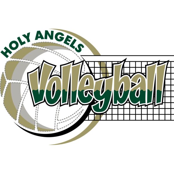 Holy Angels Volleyball Design #1 Thumbnail