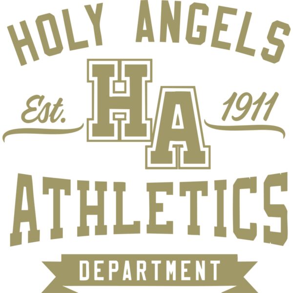 Holy Angels Athletics Department Design #1 - Gold Thumbnail
