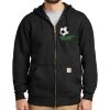 Midweight Hooded Zip Front Sweatshirt Thumbnail