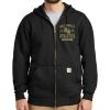 Midweight Hooded Zip Front Sweatshirt Thumbnail