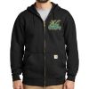 Midweight Hooded Zip Front Sweatshirt Thumbnail
